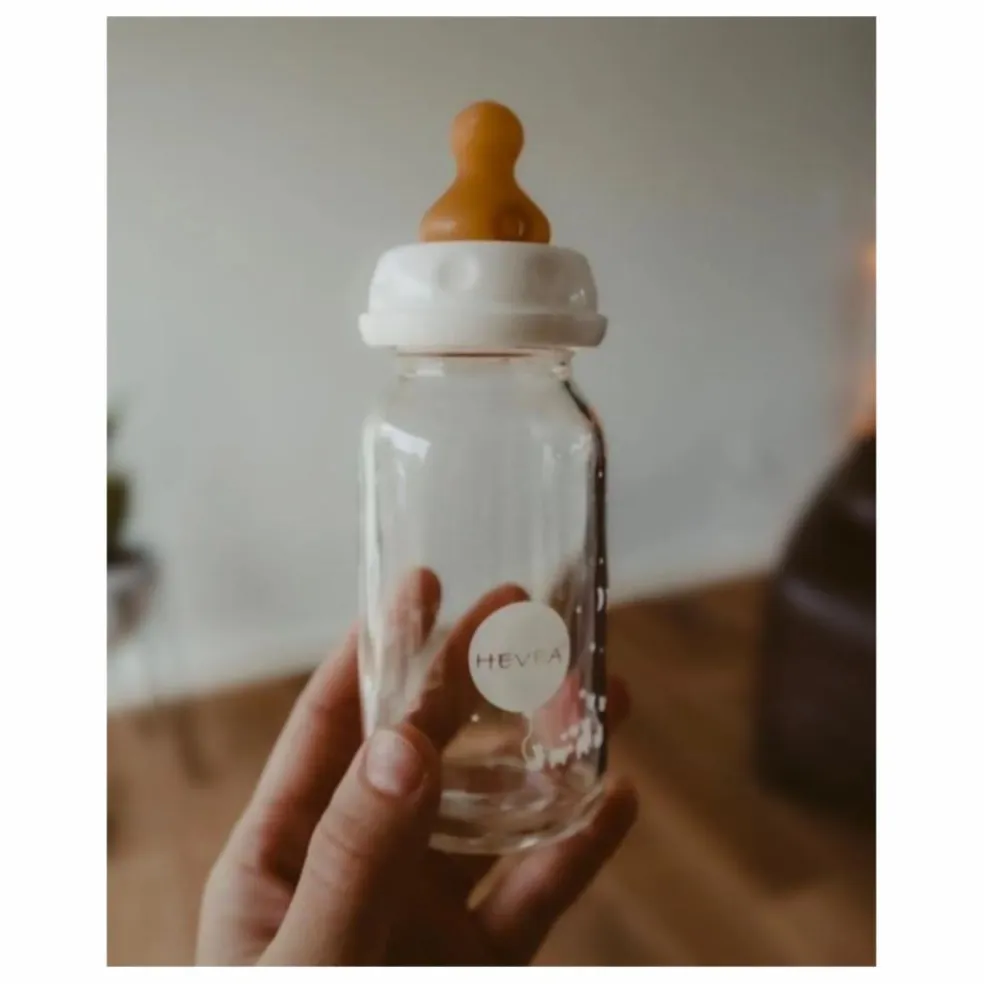 Biberons en verre borosilicate 120ml - Lot de 2