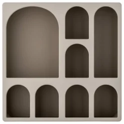 Bibliothèque Graphia | Marron