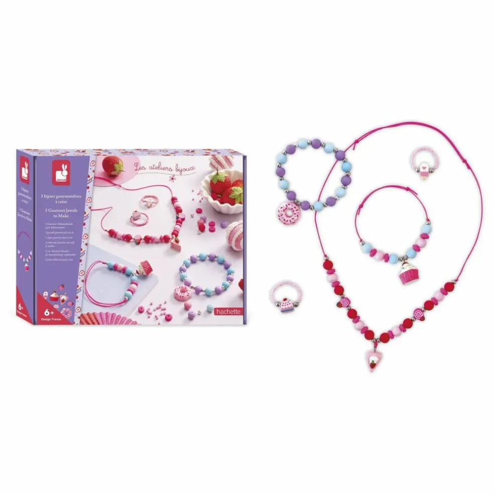 Bijoux Gourmandise à créer - Janod x Hachette