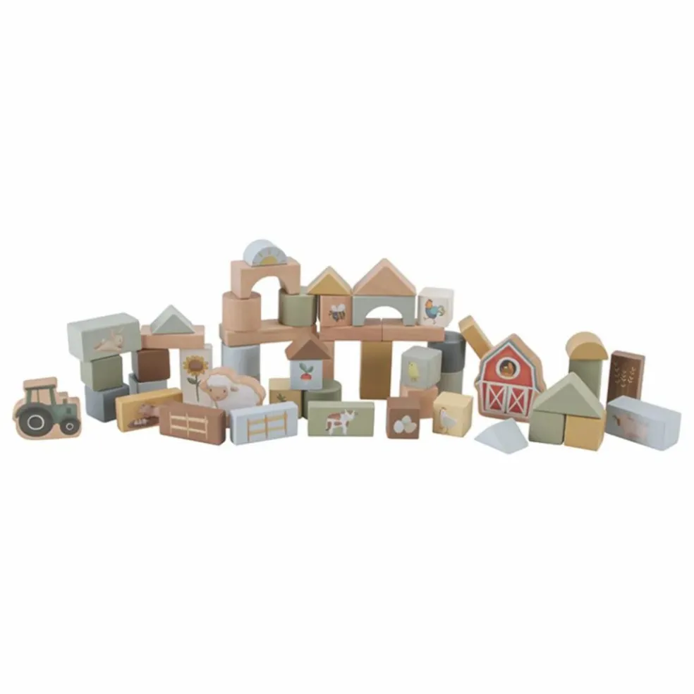 Blocs de construction en bois FSC - Little Farm