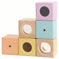 Blocs sensoriels pastel - Set de 6