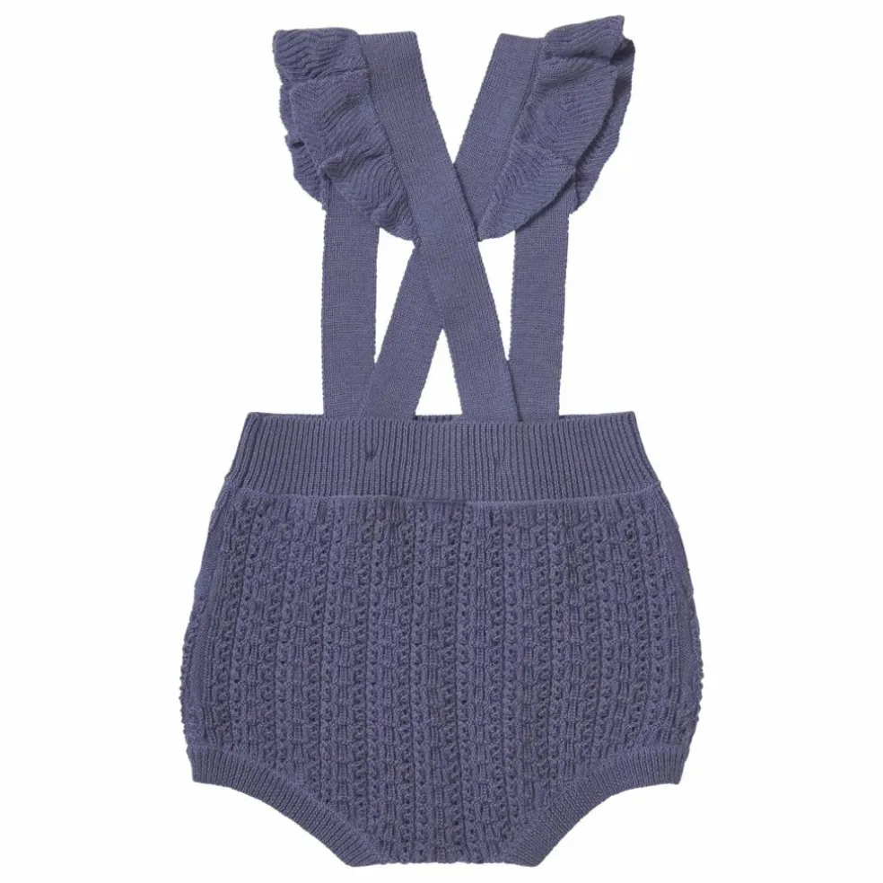 Bloomer Structure Maille Fine Laine Mérinos | Violet