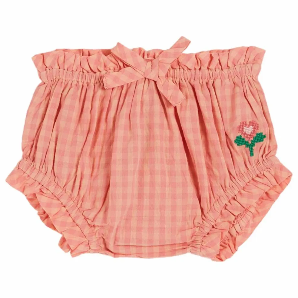 Bloomer Vichy Pivoine | Rose pêche