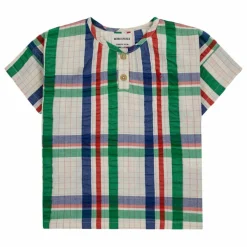 Blouse à Carreaux Bébé | Ecru