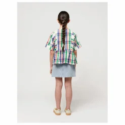 Blouse à Carreaux Enfant | Ecru