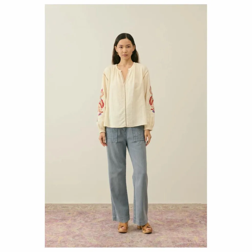 Blouse Akania Coton Bio - Collection Femme | Naturel
