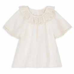 Blouse Antoinette Gaze de Coton | Blanc
