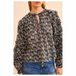 Blouse Azrou | Noir