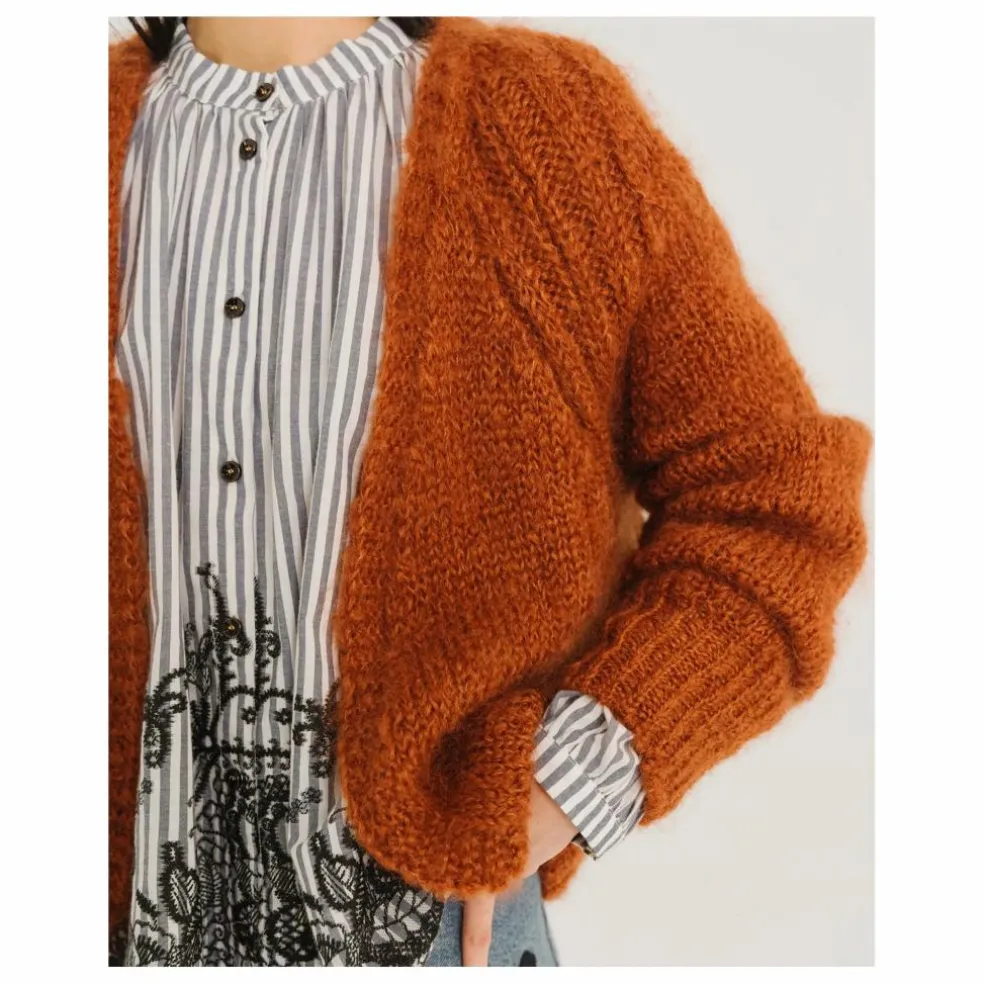 Blouse Bali Indie Rayée | Noir