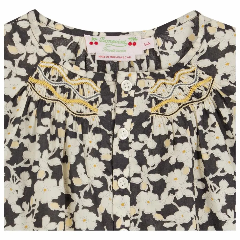 Blouse Biancarosa Coton Bio | Noir