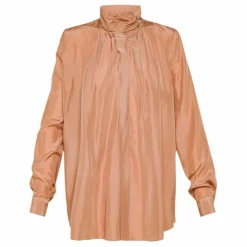 Blouse Bohémienne Soie Habotai | Cuivre