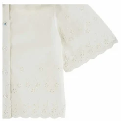 Blouse Broderie | Rose pêche
