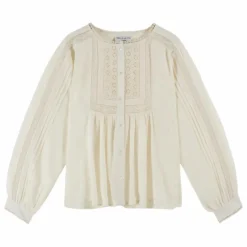 Blouse Caitlyn Dentelle | Crème