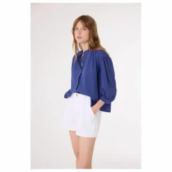 Blouse Carla | Bleu marine