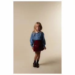 Blouse Catherina Coton Bio | Bleu