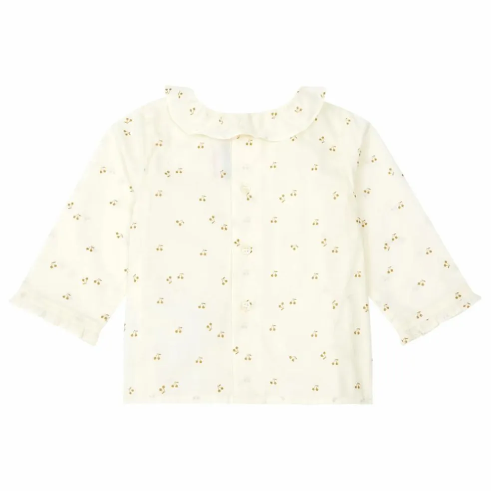 Blouse Cerises Ganiti | Ecru