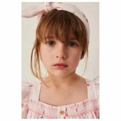 Blouse Cerises Volants | Rose pâle