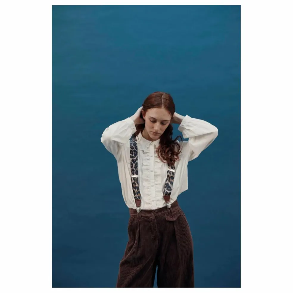 Blouse Charline Brodée | Crème