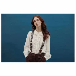 Blouse Charline Brodée | Crème