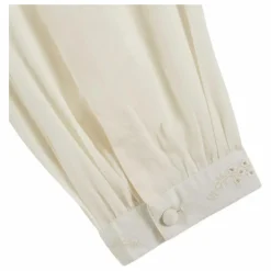 Blouse Charline Brodée | Crème