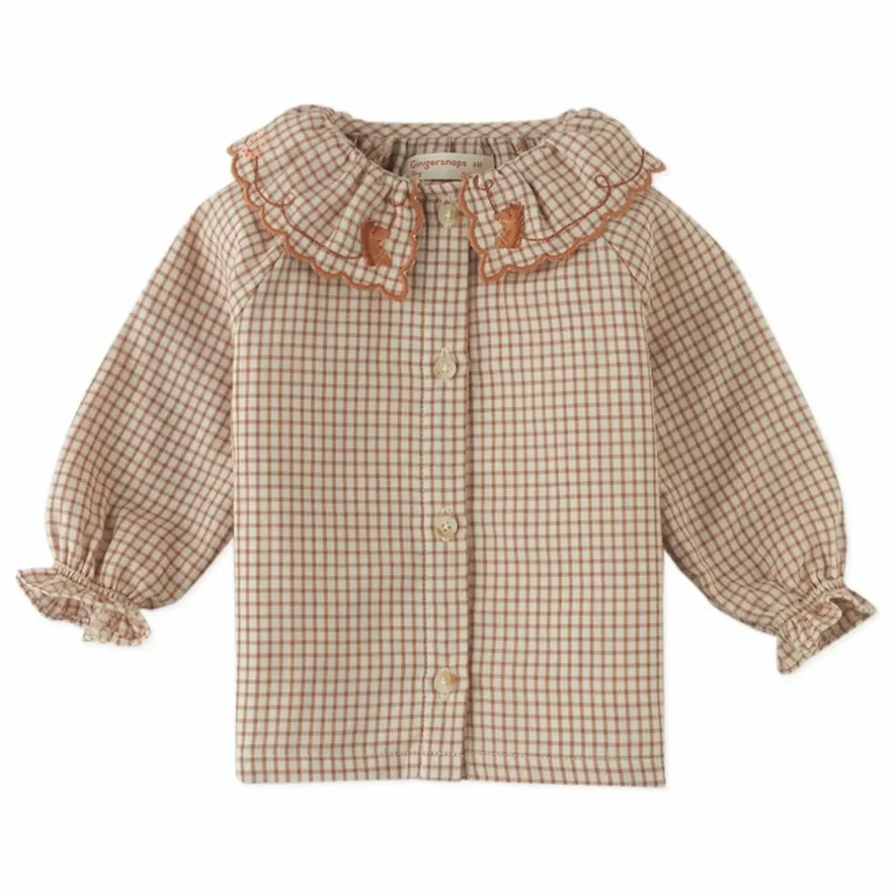Blouse Charlotte | Marron