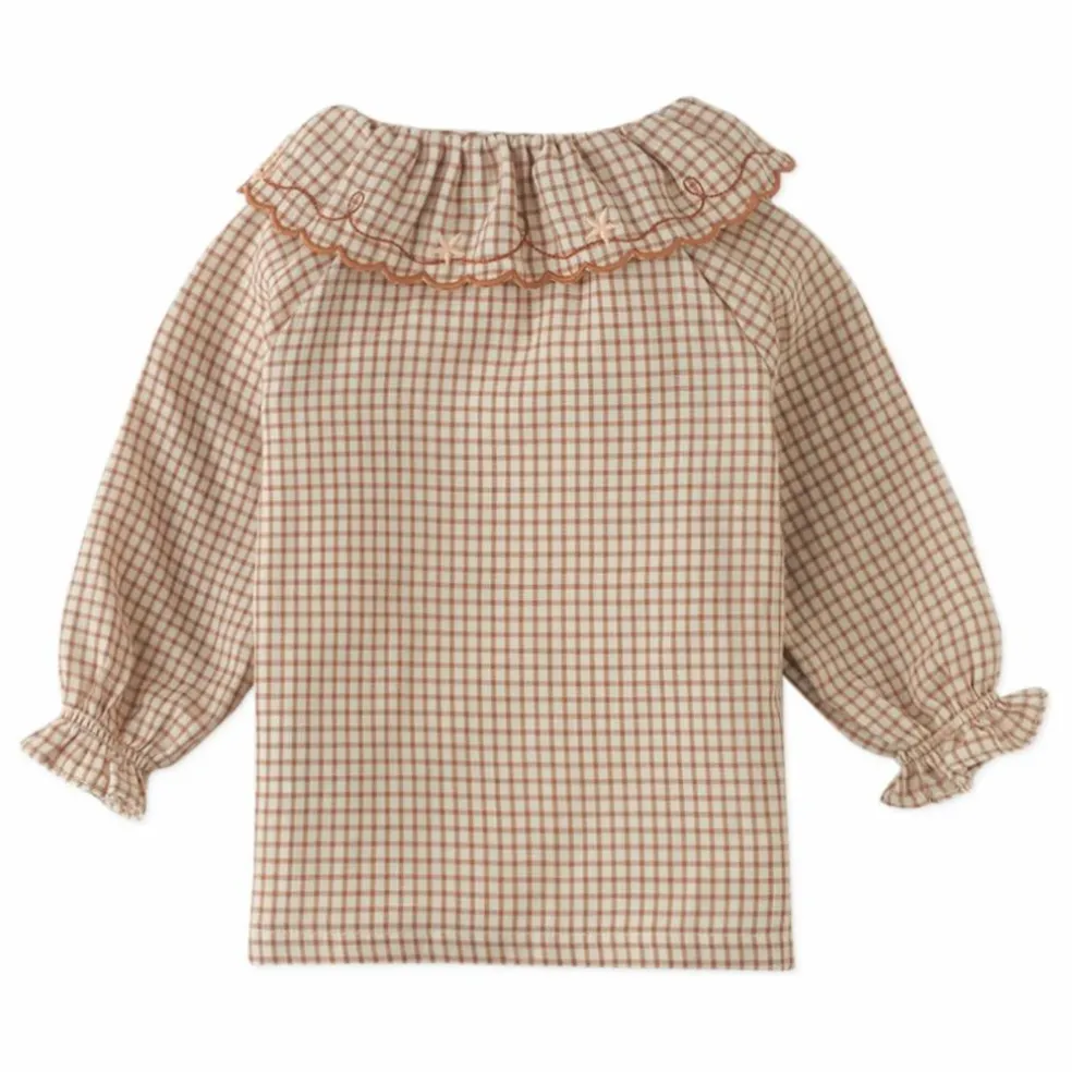 Blouse Charlotte | Marron