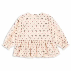 Blouse Cianna Cerises Coton Bio | Rose pâle