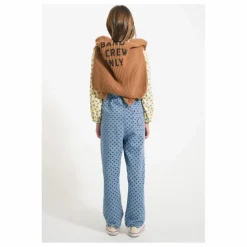 Blouse Col Claudine Fleurs | Jaune