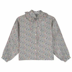 Blouse Col Mao Liberty | Beige