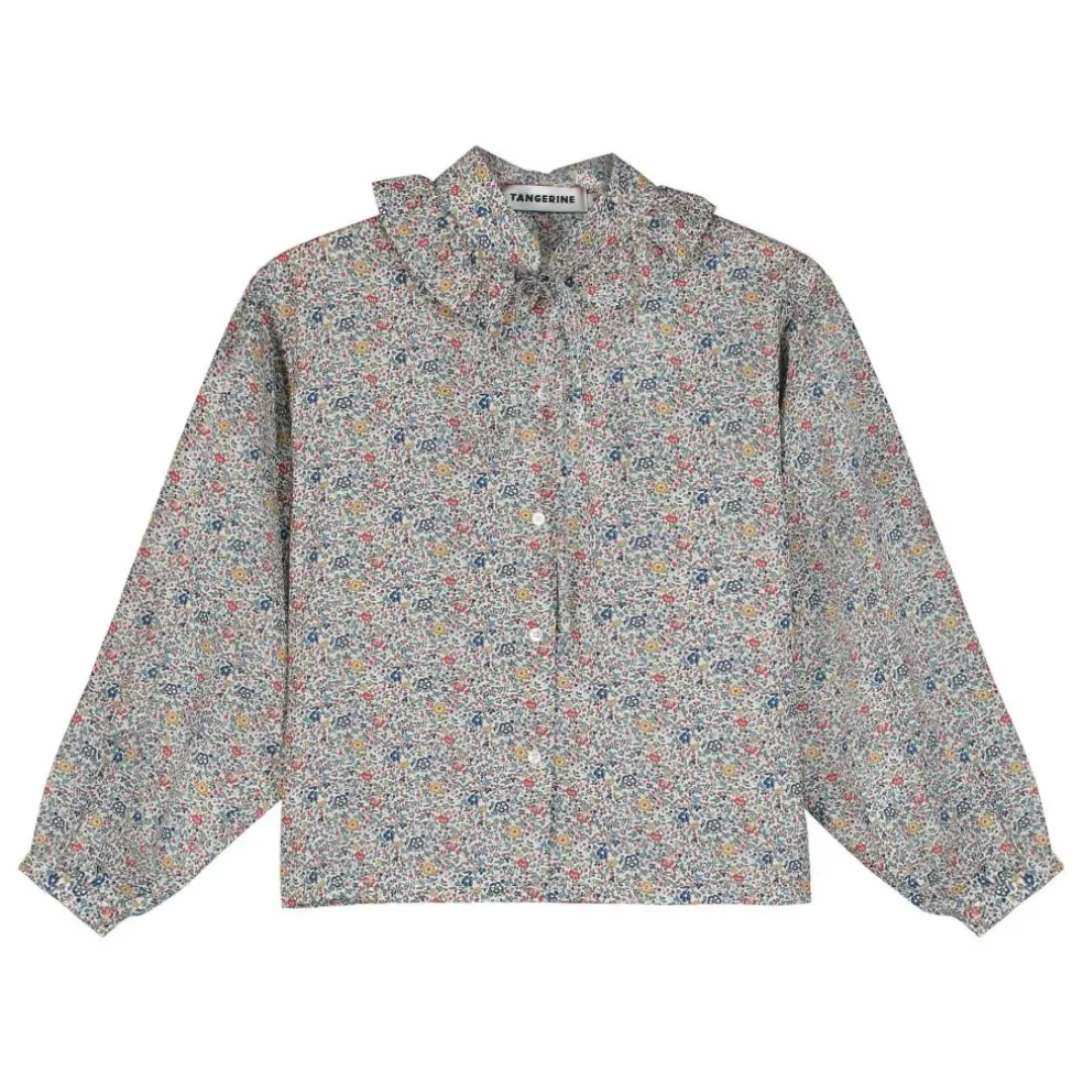 Blouse Col Mao Liberty | Beige