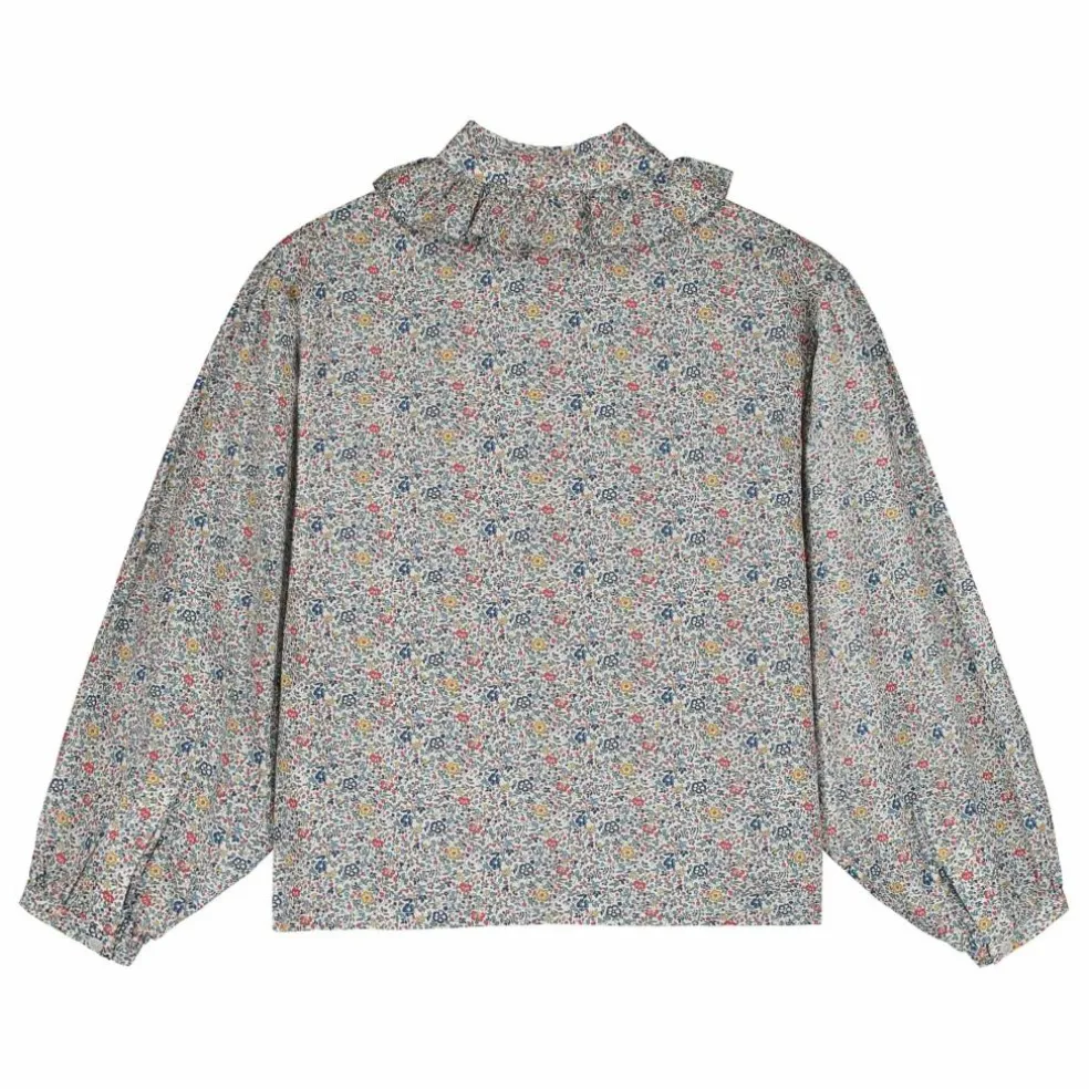 Blouse Col Mao Liberty | Beige