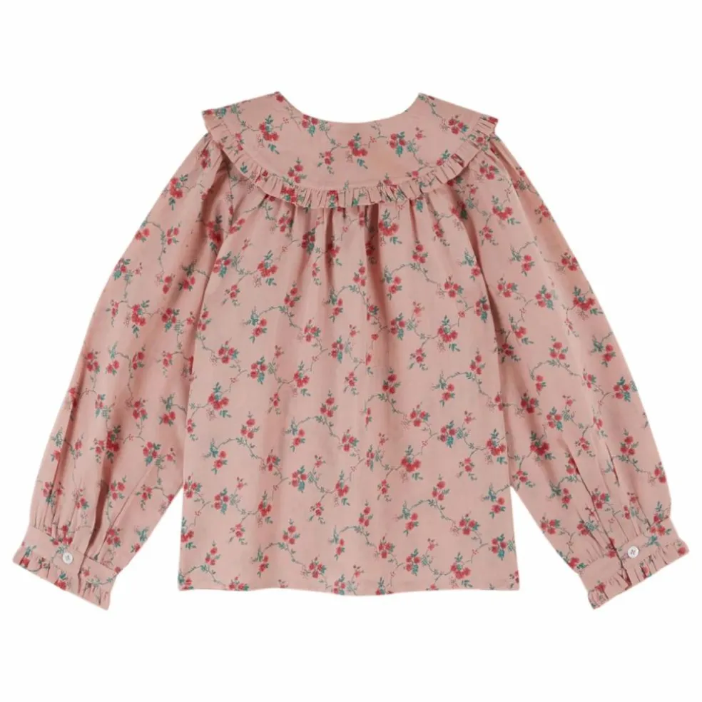 Blouse Col Nœud | Rose