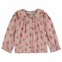 Blouse Col Nœud | Rose