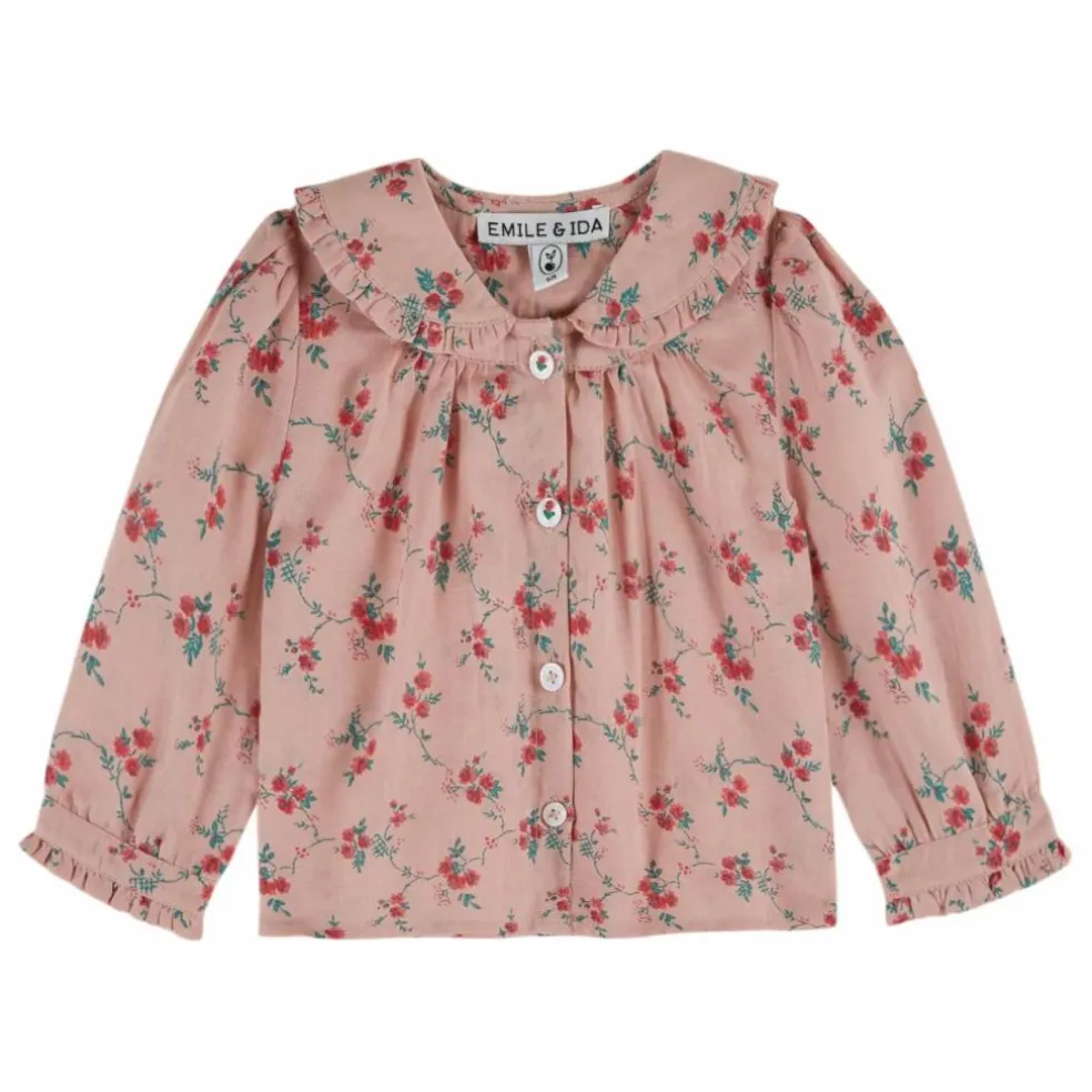 Blouse Col Nœud | Rose