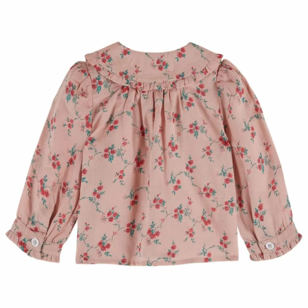 Blouse Col Nœud | Rose