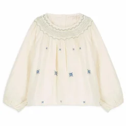 Blouse Coletta Gaze de Coton | Ecru