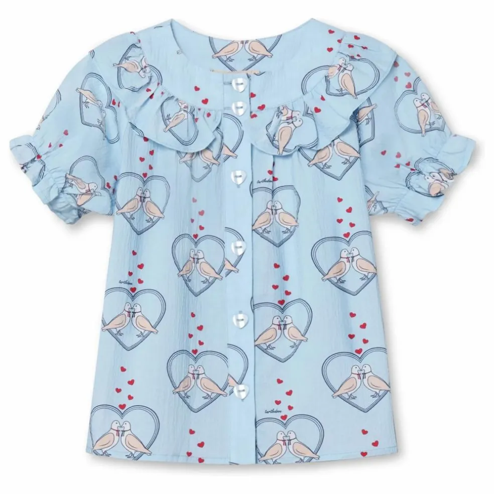 Blouse Colombe | Bleu ciel