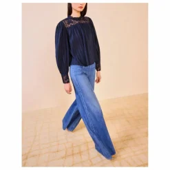Blouse Cornelia | Bleu nuit