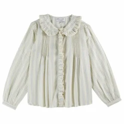 Blouse Cyrielle Rayée | Ecru