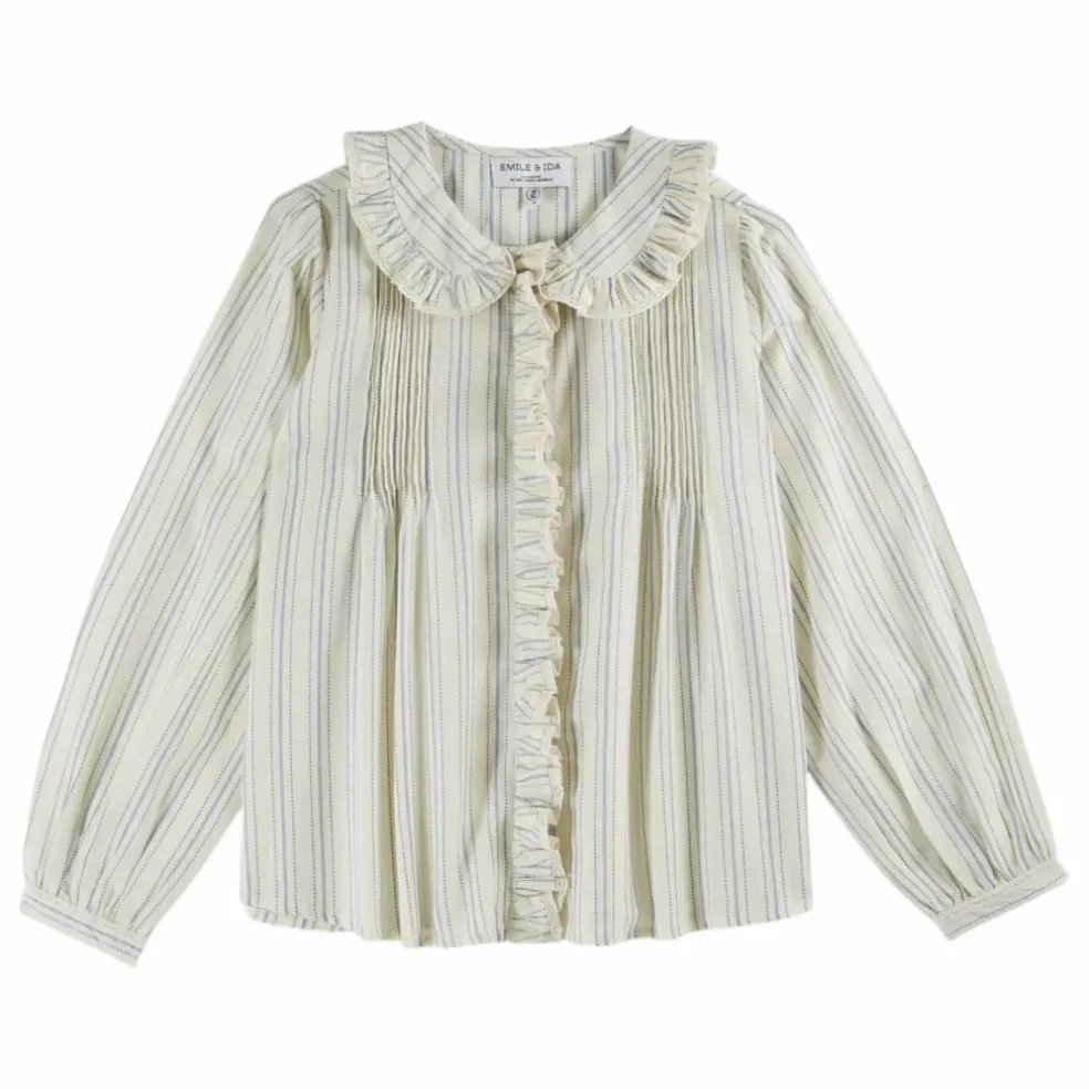 Blouse Cyrielle Rayée | Ecru