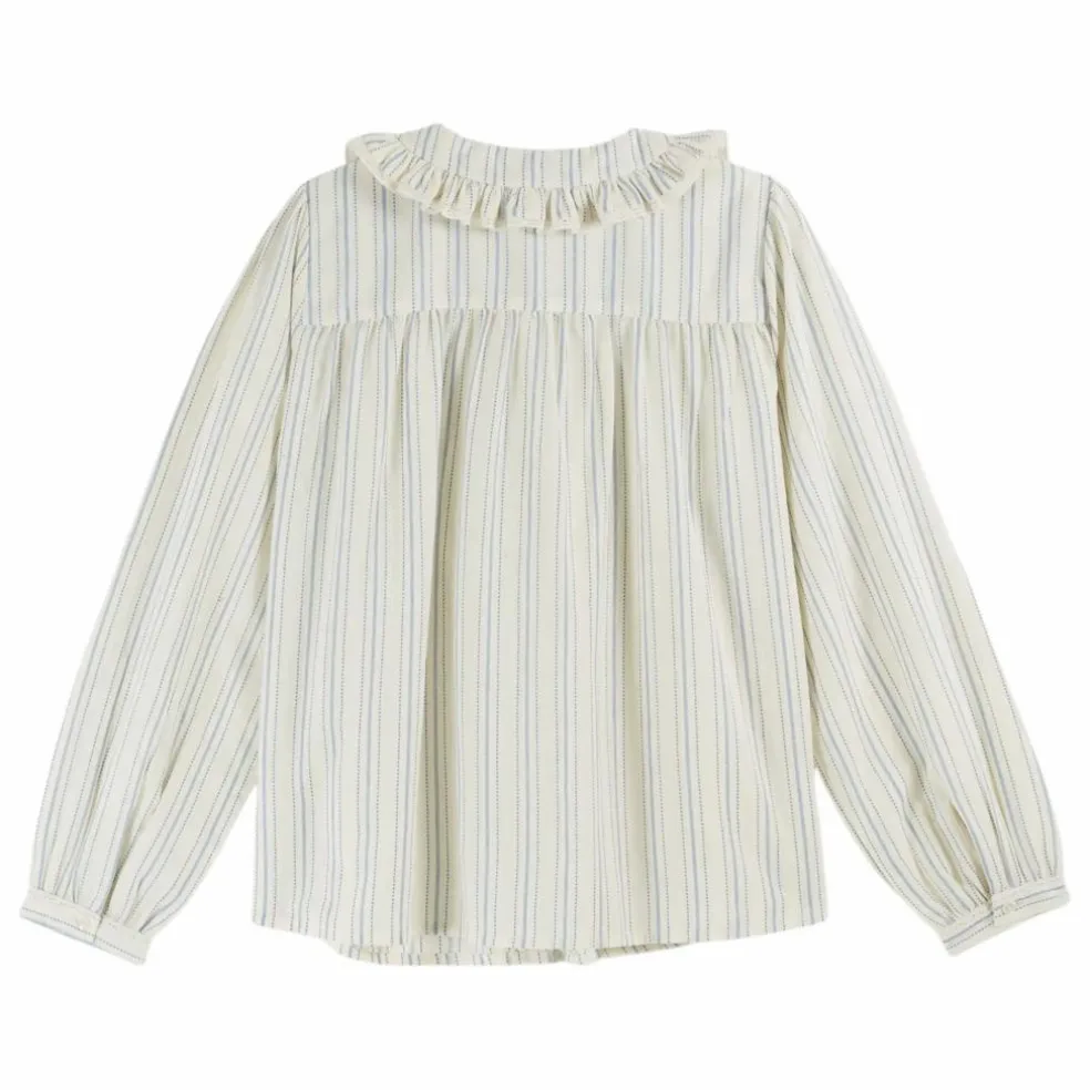 Blouse Cyrielle Rayée | Ecru