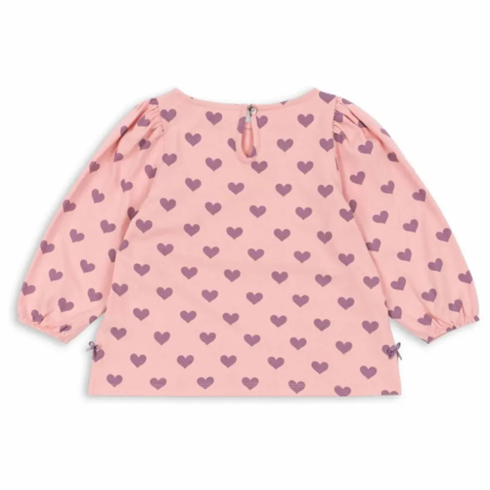 Blouse Drey Cœurs Coton Bio | Rose