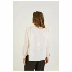 Blouse Ella Astra Brodée | Ecru