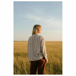 Blouse Ella Canyon Rayée | Beige