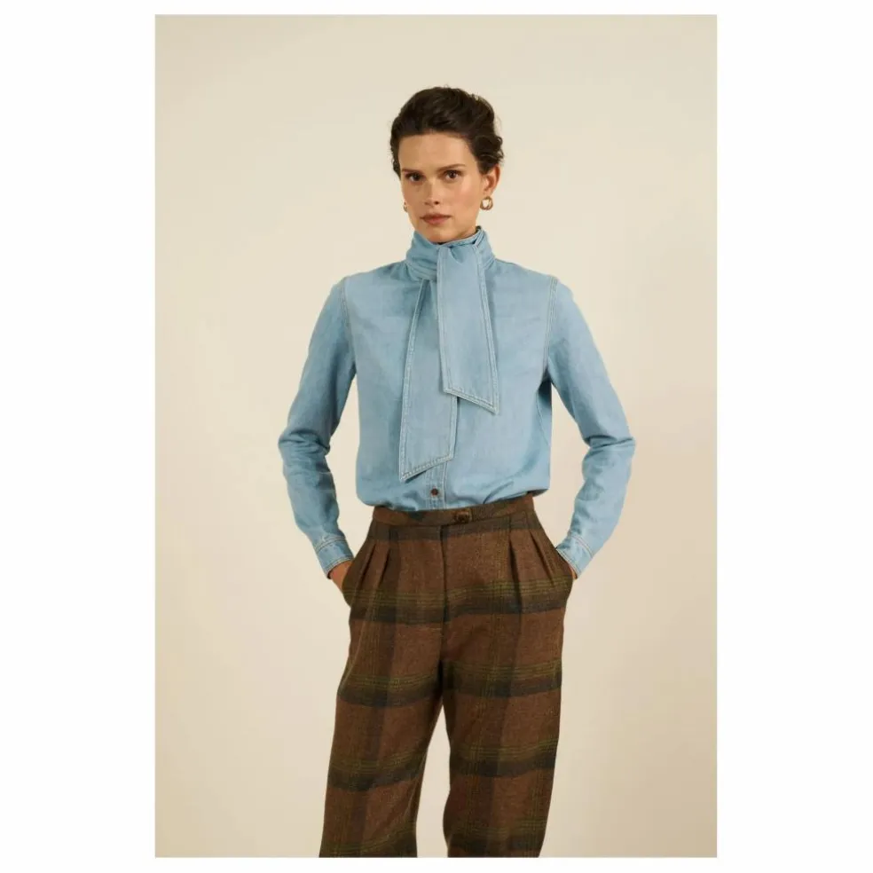 Blouse Fairy Denim | Light Blue
