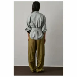 Blouse Felicite Soie | Bleu Glacier