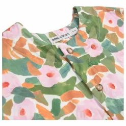 Blouse Fleurs Coton Bio | Rose