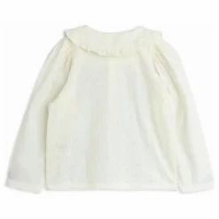 Blouse Fraise Coton Bio | Blanc