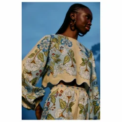 Blouse Garden Lin | Sable