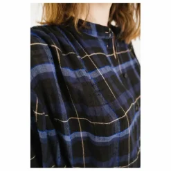 Blouse Gladis Preston Carreaux | Bleu